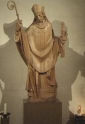 św. SERWACY: statuetka poświęcona przez Jana Pawła II, 1985, bazylika św. Serwacego, Maastricht; źródło: www.sintservaas.nl