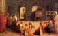 św. BERNARDYN ze SIENY NAUCZAJĄCY: BECCAFUMI, Domenico (ok. 1486, Castel Monaperto - 1551, Siena), 1537, 33x51cm, Musee du Louvre, Paryż; źródło: cartelen.louvre.fr