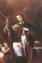 św. JAN NEPOMUCEN: KRACKER, Johann Lucas (1719, Wiedeń - 1779, Eger), 1770, olejny na płótnie, 188x126cm, seminarium biskupie, Eger; źródło: www.artrenewal.org