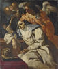 EKSTAZA św. MARII MAGDALENY de PAZZI: ROSI, Alessandro (1627, Florencja - 1697, Florencja?), olejny na płótnie, 120x101.6cm; źródło: www.artnet.com
