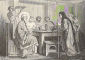 św. GERMAN z PARYŻA: w: Żywoty Świętych w Obrazach, Alban BUTLER (1709, Appletree - 1773, St-Omer), 1887, wydawnictwo braci Benziger; źródło: www.flickr.com