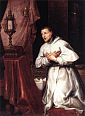 św. NORBERT: PEPIJN, Marten (1575, Antwerpia - ok. 1643, Antwerpia), 1637, olejny na panelu, 158x120cm, O.-L. Vrouwekathedraal, Antwerpia; źródło: www.wga.hu