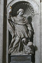 św. NORBERT: BRACCI, Pietro (1700, Rzym - 1773, Rzym), 1767, bazylika św. Piotra, Watykan; źródło: www.saintpetersbasilica.org