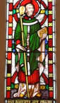 św. ROBERT z NEWMINSTER: witraż, kościół św. Roberta z Newminster, Morpeth; źródło: nunraw.blogspot.com