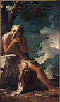 św. ONUFRY: ROSA, Salvator (1615, Arenella - 1673, Rzym), ok. 1660, olejny na płótnie, 196.85x118.75cm, Minneapolis Institute of Arts, Minneapolis; źródło: www.artsmia.org