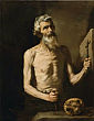 św. ONUFRY: RIBERA, Jose de (1591, Játiva- 1652, Neapol), 1642, olejny na płótnie, 129.5x101.3cm; źródło: www.mfa.org