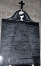 14 MĘCZENNIKÓW LAVAL - 1816, tablica pamiątkowa, bazylika pw. Matki Bożej z Avesnières, Laval; źródło: www.laval53000.fr