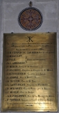 14 MĘCZENNIKÓW LAVAL - 1840, tablica pamiątkowa, katedra pw. Trójcy Świętej, Laval; źródło: www.laval53000.fr