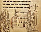 św. EMMA z GURK DEDYKUJĄCA KATEDRĘ w GURK NAJŚWIĘTSZEJ MARYI PANNIE: XIV w., w Legenda Beatae Hemmae; źródło: commons.wikimedia.org