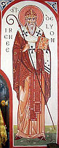 św. IRENEUSZ z LYONU: ikona; źródło: www.nectaire.net