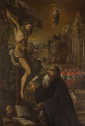 WIZJA bł. RAJMUNDA LLULL: BESTARD, Miquel (1592, Palma – 1633, Palma), ok. 1625, olejny na płótnie, kościół parafialny, Randa (Algaida); źródło: www.flickr.com