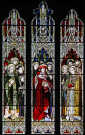 MĘCZENNICY ANGIELSCY: witraż, fragm., kościół Matki Bożej i Męczenników Angielskich, Cambridge; źródło: pl.gloria.tv
