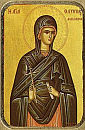 św. OLIMPIA: ikona; źródło: www.religiousnet.gr