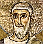 św. PIOTR CHRYZOLOG: współczesna mozaika, Rawenna?; źródło: irishcatholichumanist.blogspot.com