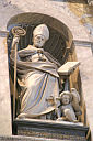 św. ALFONS MARIA de LIGUORI: TENERANI, Pietro (1789, Carrara - 1869, Rzym), statua, 1839, Bazylika św. Piotra, Rzym; źródło: www.saintpetersbasilica.org
