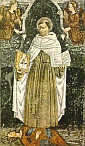 św. ALBERT TRAPANI: CAYLINA, Paul, Starszy (1420-30, Brescia - po 1486, Brescia), 1471; źródło: www.carmelosicilia.it
