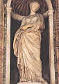 św. ZUZANNA: DUQUESNOY, François (1597, Bruksela - 1643, Livorno), 1630-33, marmur, kościół Santa Maria di Loreto, Rzym; źródło: www.artchive.com