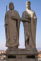 św. STEFAN WĘGIERSKI i bł. GIZELA z BAWARII: ISPÁNKI, József (1906, Budapeszt - 1992, Budapeszt), 1938, Veszprém; źródło: upload.wikimedia.org