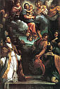 MADONNA św. LUDWIKA z TULUZY: CARRACCI, Annibale (1560, Bolonia - 1609, Rzym), ok. 1590, Pinacoteca Natzionale, Bolonia; źródło: www.santiebeati.it