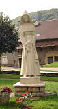 św. JOANNA ANTIDE THOURET: statua, Sancey-le-Long; źródło: catholique-besancon.cef.fr