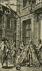 ULICE PARYŻA podczas MASAKR WRZEŚNIA 1792: HOPKINS, Tighe (1856–1919), 'Lochy Paryża', 1897; źródło: en.wikipedia.org