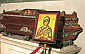 SARKOFAG z RELIKWIAMI św. EUFEMII: cerkiew św. Jerzego Ekumenicznego Patriarchatu, Istanbul; źródło: www.patriarchate.org