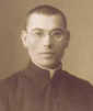 bł. ZYGMUNT SAJNA: 1924, młody ksiądz; źródło: www.radiopodlasie.pl