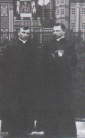 bł. JÓZEF KUT - w CZĘSTOCHOWIE: po prawej, 1932; źródło: Włodzimierz J. Chrzanowski, 'Błogosławiony Józef Kut, kapłan i męczennik', Poznań, 2003