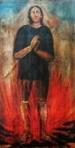 bł. KRZYSZTOF - CRISTOBALITO - XVIII w., zakrystia, kościół, Atlihuetzia; źródło: elrincondelahuaca.blogspot.com