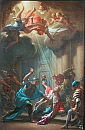 ZABÓJSTWO św. WACŁAWA: TREVISANI, Francesco (1656, Capodistria - 1746, Rzym), zamek w Opocznie; źródło: www.istrianet.org