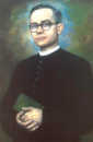 bł. LUDWIK MONZA: obraz beatyfikacyjny; źródło: www.santiebeati.it