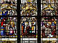 ŻYCIE bł. FRANCISZKI z AMBOISE: XIX w., witraż, fragment, kościół w Ploërmel; źródło: www.flickr.com