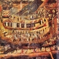 MĘCZENNICY NAGASAKI - XVII w, obraz, Japonia, reprodukcja z 'Studium historyczne', Artur Toynbee; źródło: commons.wikimedia.org