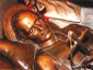 św. KASPER del BUFALO: rzeźba leżącej postaci, Santa Maria w Trivio, Rzym; źródło: www.heiligenlexikon.de