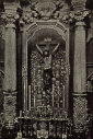 CHRYSTUS ŁASKAWY: opactwo cysterów, bazylika pw. Krzyża Świętego, Mogiła, Kraków, święty obrazek, ok. 1920; źródło: www.mogila.cystersi.pl
