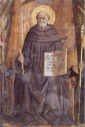 św. JAN GWALBERT: NERI di Bicci (1418, Florencja – 1492, Florencja), fresk, tempera, bazylika pw. Świętej Trójcy, Florencja; źródło: it.wikipedia.org